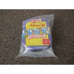 Vintage 90's McDonald's Happy Meal Toy Behind The Scenes‎ Animation Wheel New